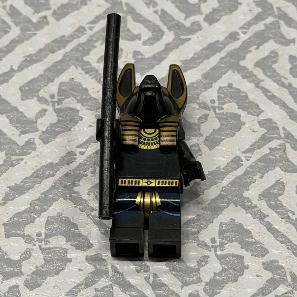 LEGO Anubis Guard Minifigure pha008 Pharaohs Quest Set 7327 Genuine Jackal